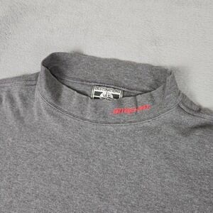 Snap‎ On Tools Gray Shirt Mens 3XL Snap On Logo Mock Neck Long Sleeve Sweatshirt